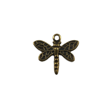 Charm J12129AG Dragonfly Antique Gold