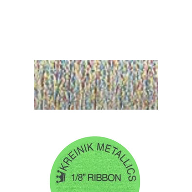 Kreinik Metallic 1/8” Ribbon  095 Starburst