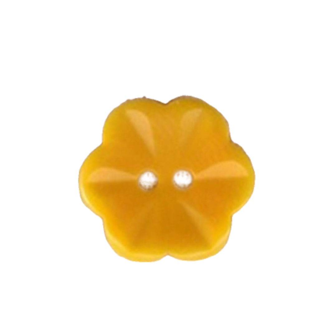Button 7050/24YEL Lotus 15mm
