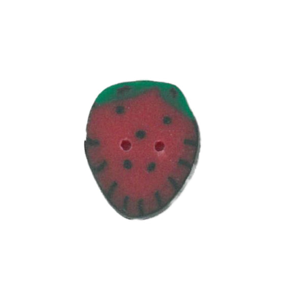 Just Another Button Company AP1006 Applique Strawberry