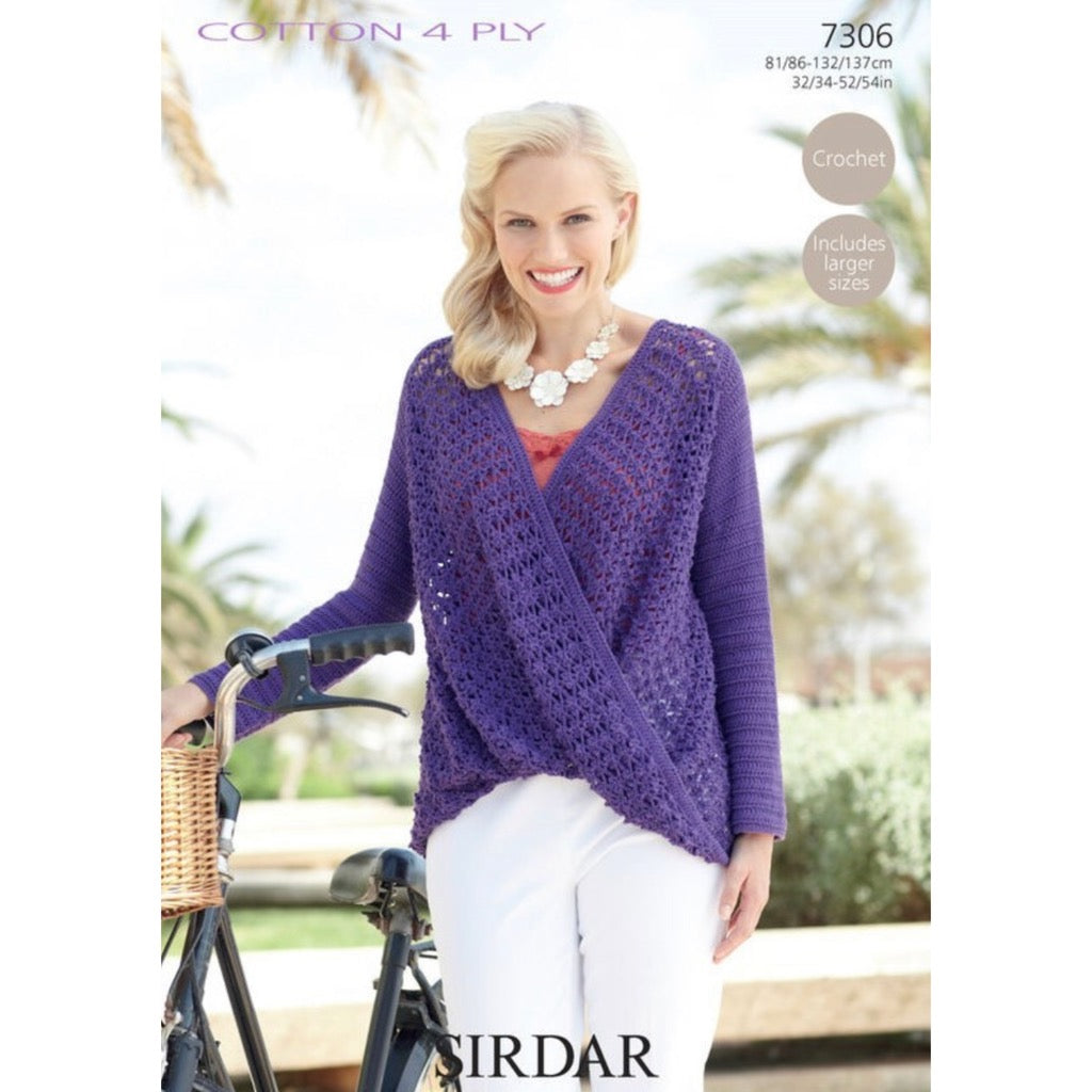 Sirdar 7306 Cotton 4 ply Top