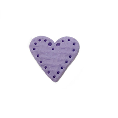 SB363PLM Heart Lacey Purple