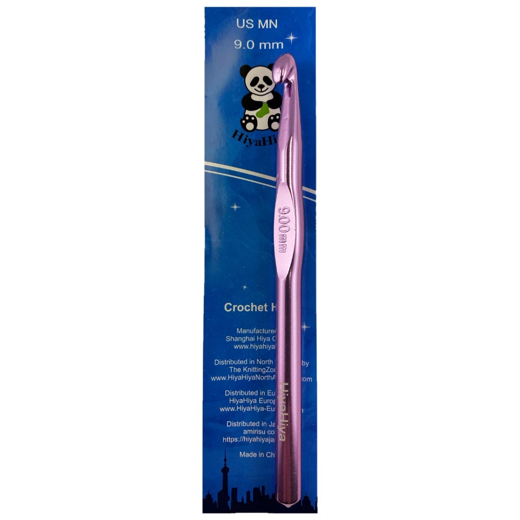 Crochet Hook  9.00mm Metal 6"