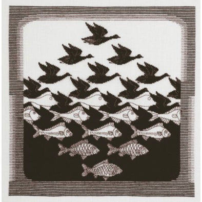 Permin 90-5341 Dark Grey Birds into White Fish