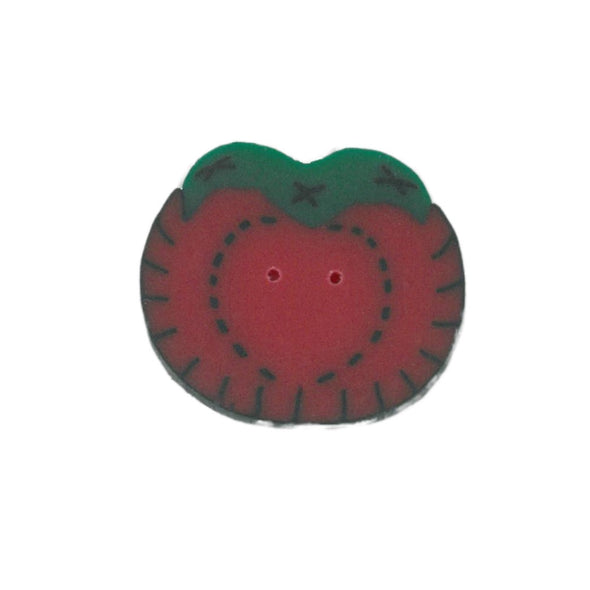 Just Another Button Company AP1005 Applique Tomato