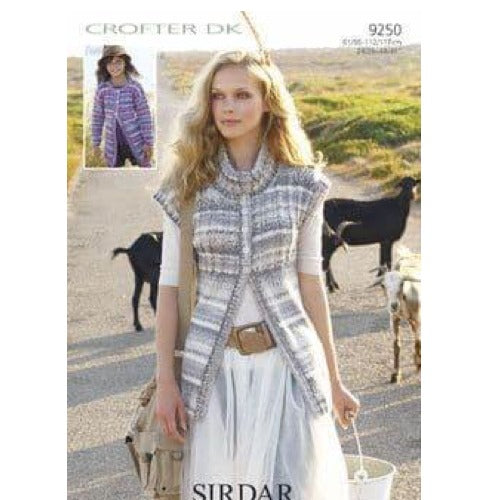 Sirdar 9250 Crofter Dk Open Vest