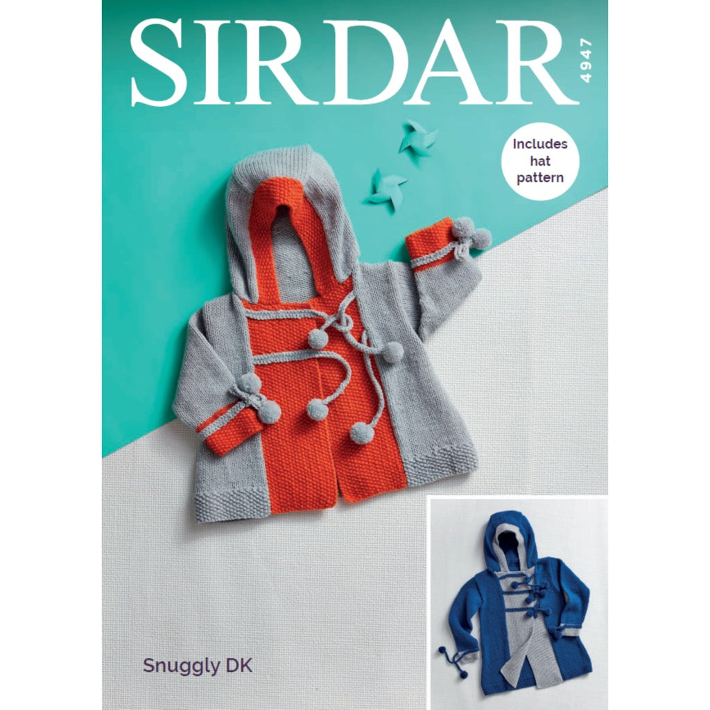 Sirdar 4947 Snuggly DK Coat and Hat