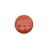 Button 952599Y Orange Bus Image Shank 14mm