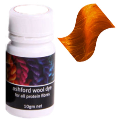 Ashford Wool Dye Pot Orange 10g