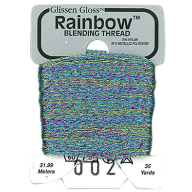 Rainbow Blending Thread 002 White Flame