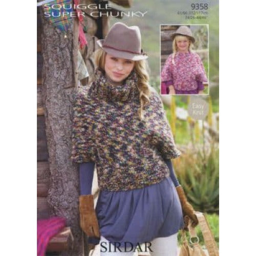 Sirdar 9358 Squiggle Top Doman Sleeve