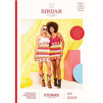 Sirdar 10531 Stories Crochet Dress