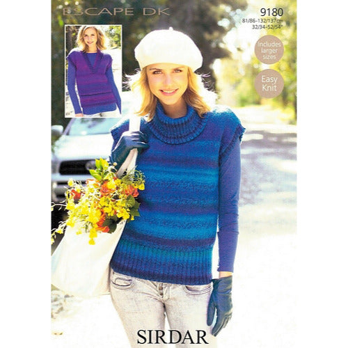 Sirdar 9180 Escape Dk Vests Adults