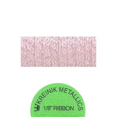 Kreinik Metallic 1/8” Ribbon 9200 Blossom
