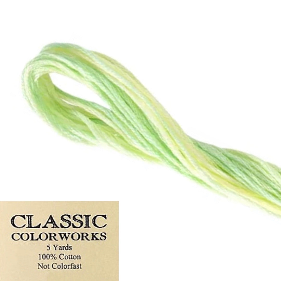 Classic Colorworks Lemon Lime   Floss