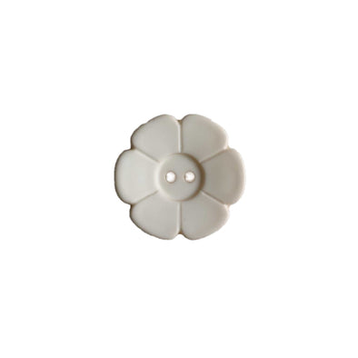Button 112421 Daisy Off White 15mm