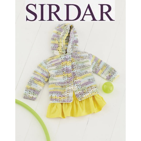 Sirdar 4871 Baby Crocheted Jacket