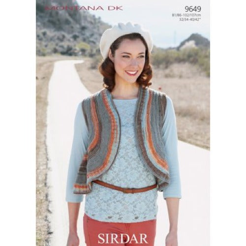 Sirdar 9649 Montana Dk Vest