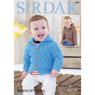 Sirdar 4900 Supersoft Aran Child Jacket