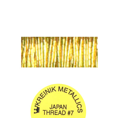 Kreinik Metallic Japan #7 002J Japan Gold