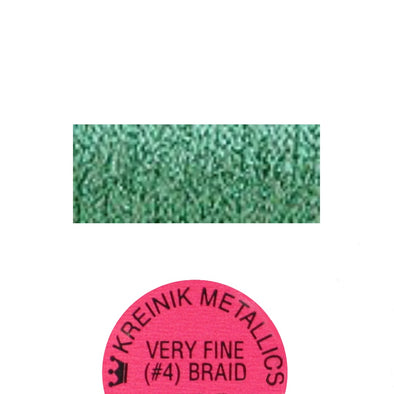 Kreinik Metallic #4 Braid   008 Green