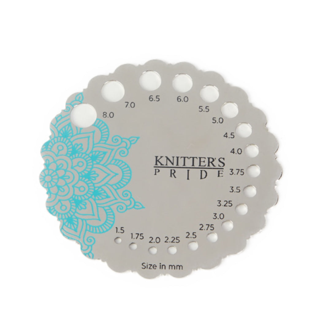 Knitting Gauge Silver KPMC