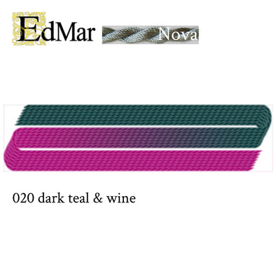 Nova 020 Dark Teal & Wine