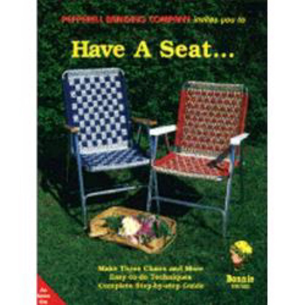 Have A Seat and... Weaving a Lawn Chair Cover