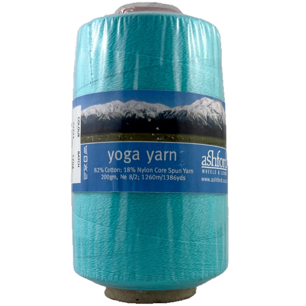 Yoga Yarn 44 Scuba Blue 8/2 Spun Cotton