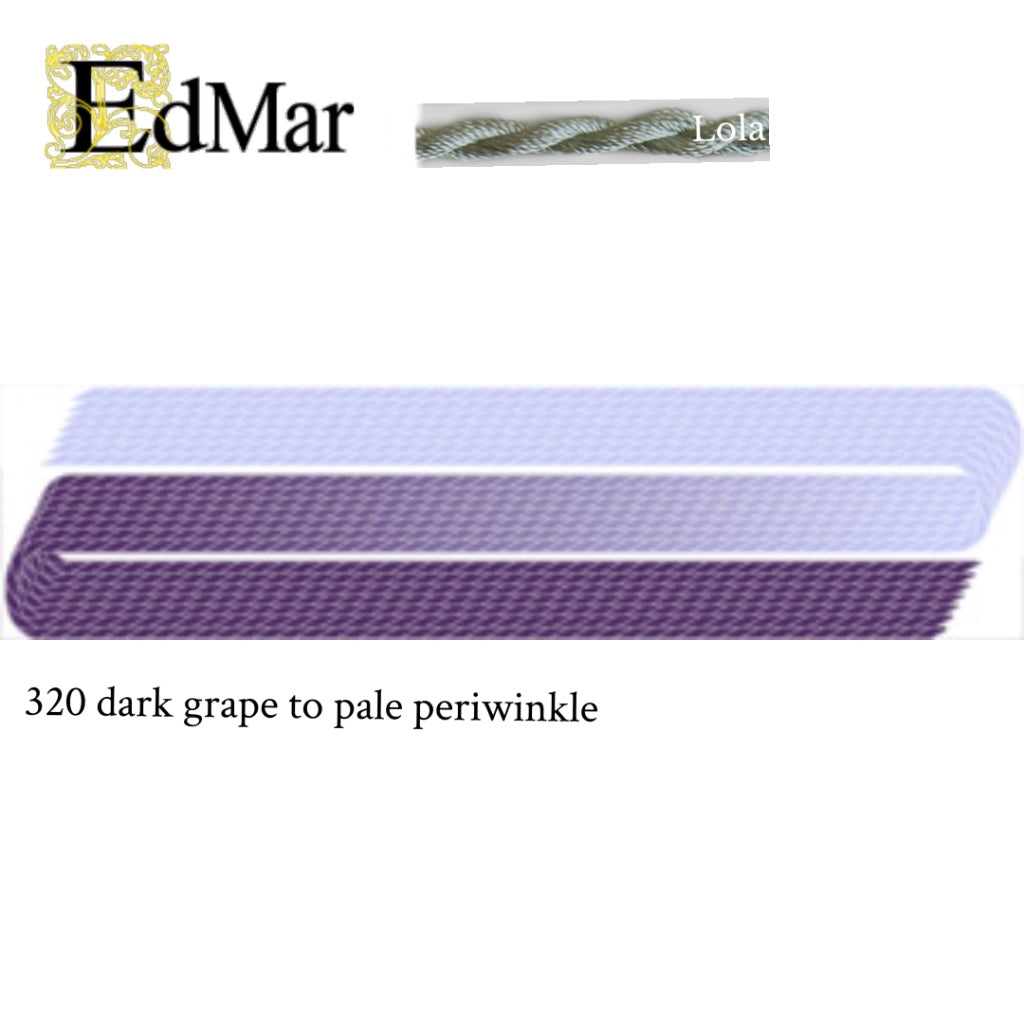 Lola 320 Dk Grape to Pale Periwinkle