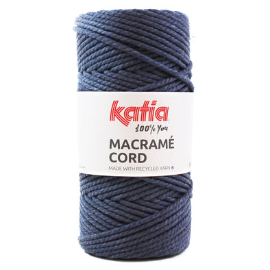 Macrame Cord 106 Dark Jeans 5mm