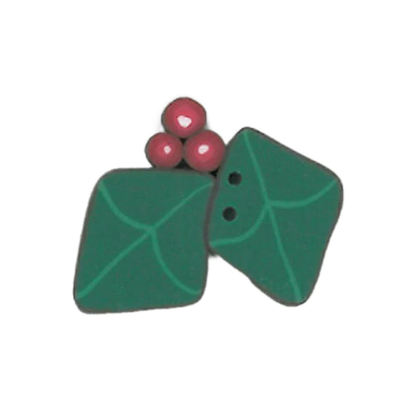 Just Another Button Company 4447.SD Small Double Holly