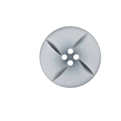 Button 311054 Etched Grey 18mm