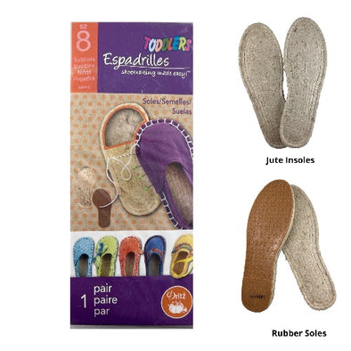 Sole - Espadrille Size  8 Toddler