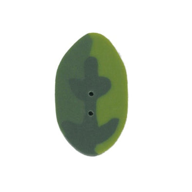 Just Another Button Company NH1063L Elm Leaf, Green Large