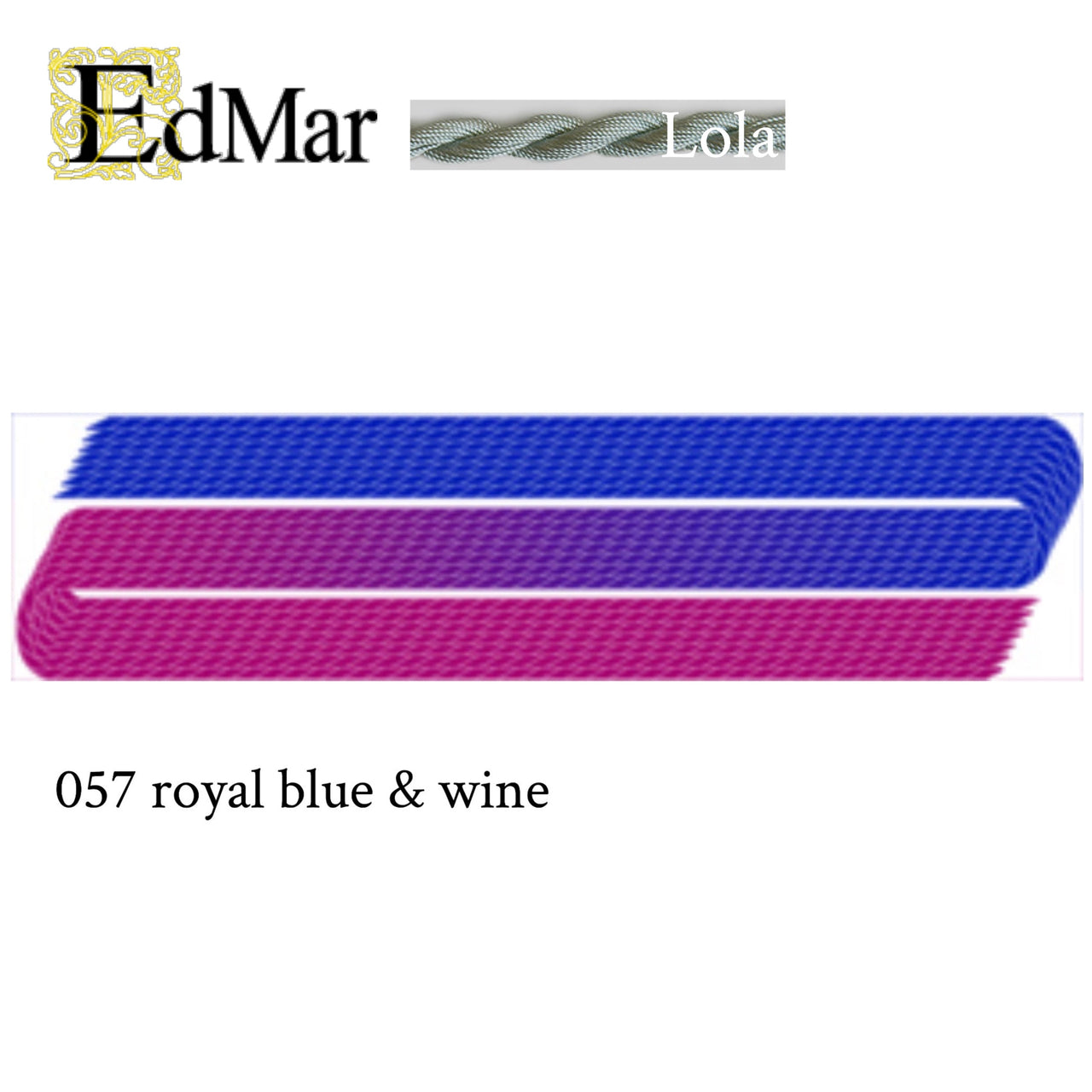 Lola 057 Royal Blue and Wine