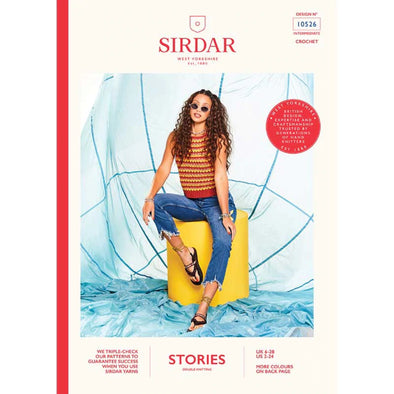 Sirdar 10526 Stories Top Crochet