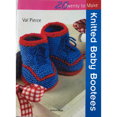 Search Press Knitted Baby Bootees