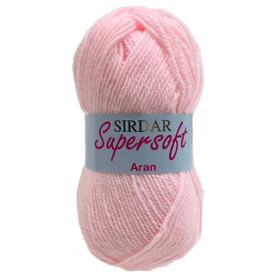 Supersoft Aran 842 Pretty Pink