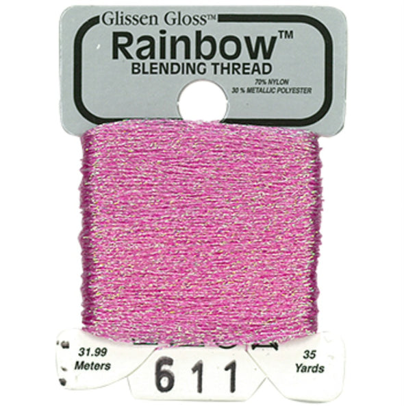 Rainbow Blending Thread 611 Iridescent Pink