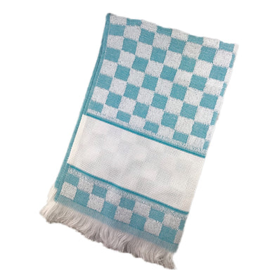 Towel T3006KTQ Verona Kitchen towel White With Turquoise