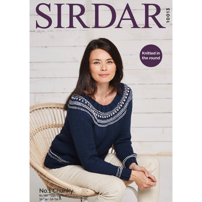 Sirdar 10013 No 1 Chunky Sweater