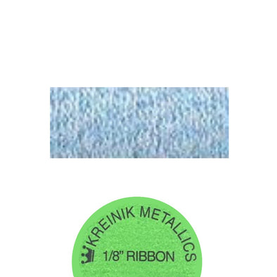 Kreinik Metallic 1/8” Ribbon 9400 Baby Blue
