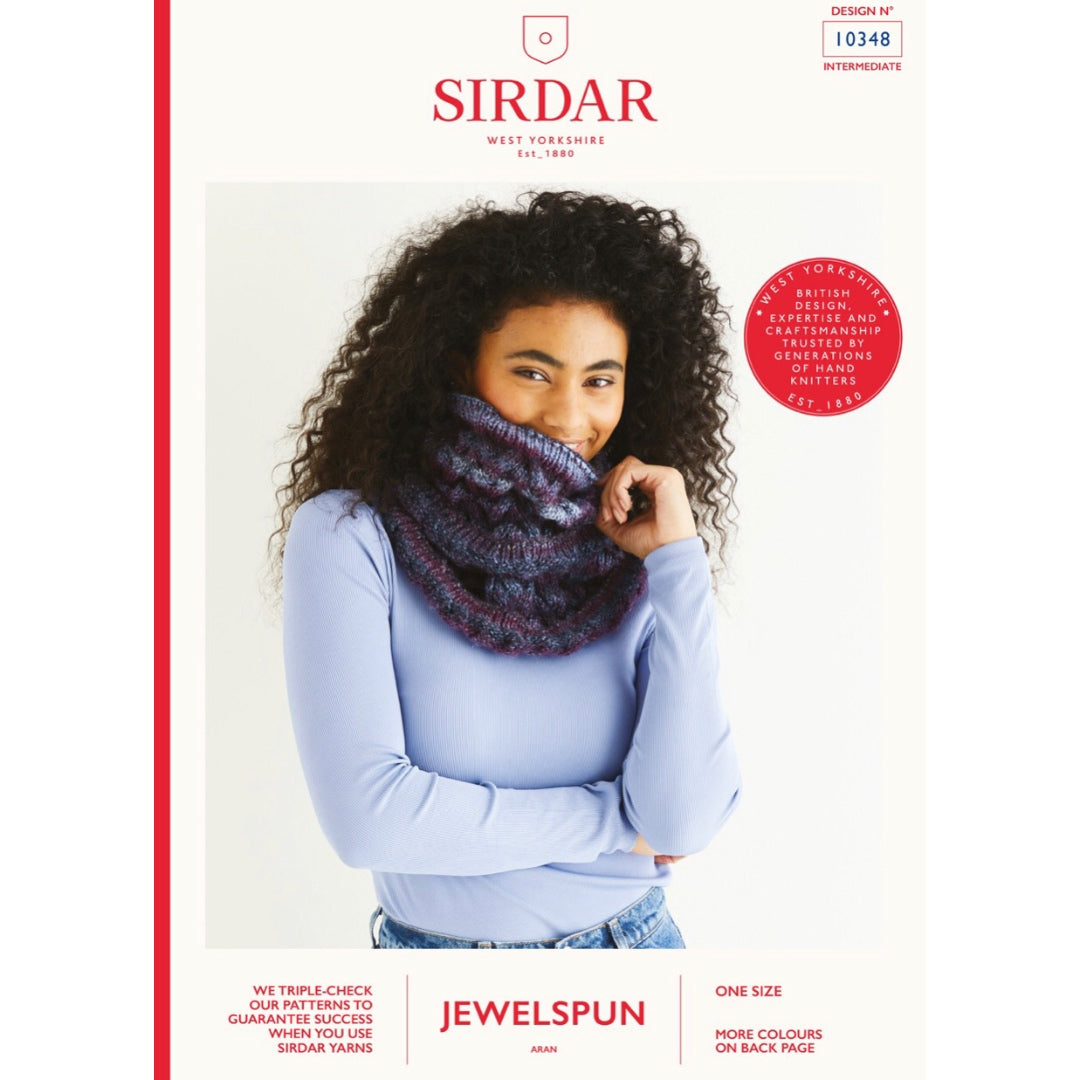 Sirdar 10348 Jewelspun Cowl