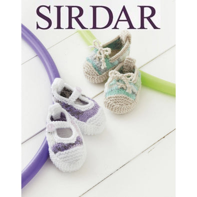 Sirdar 4870 Baby Crofter Shoes
