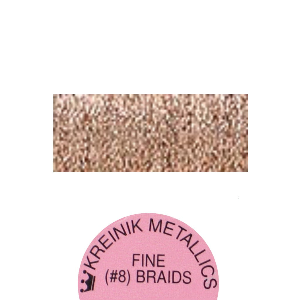 Kreinik Metallic #8 Braid   021 Copper