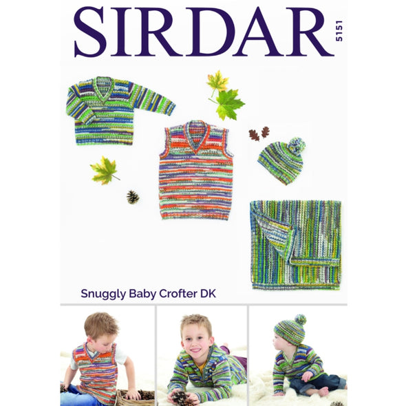 Sirdar 5151 Baby Crofter Sweater