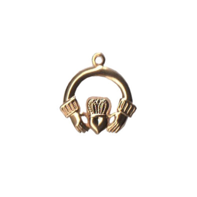 Charm BE039 Gold Claddaugh
