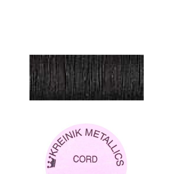 Kreinik Metallic Cord 005C Black