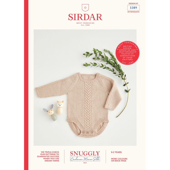 Sirdar 5389 Cashmere Merino Silk Onsies